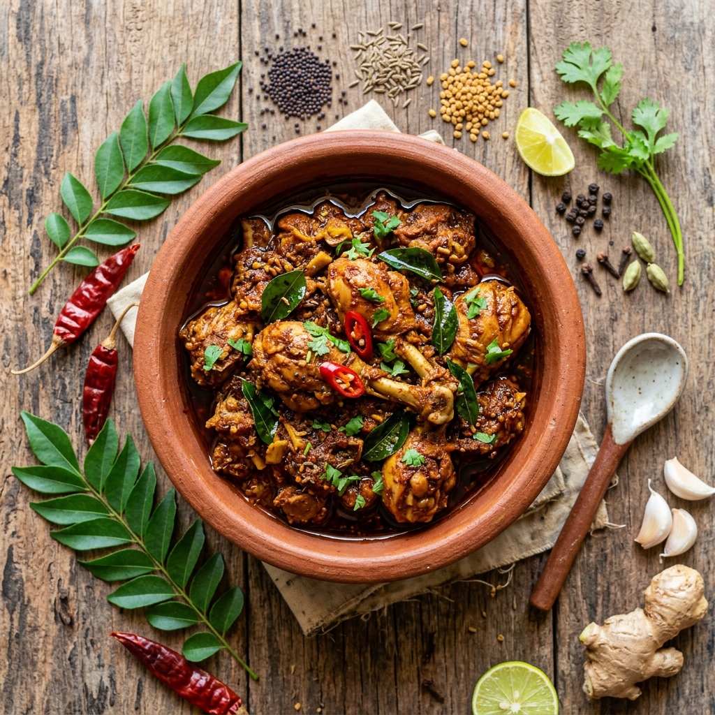 Non-veg pickle bowl